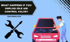 What Happens If You Unplug Idle Air Control Valve? Alternatives to Unplugging!